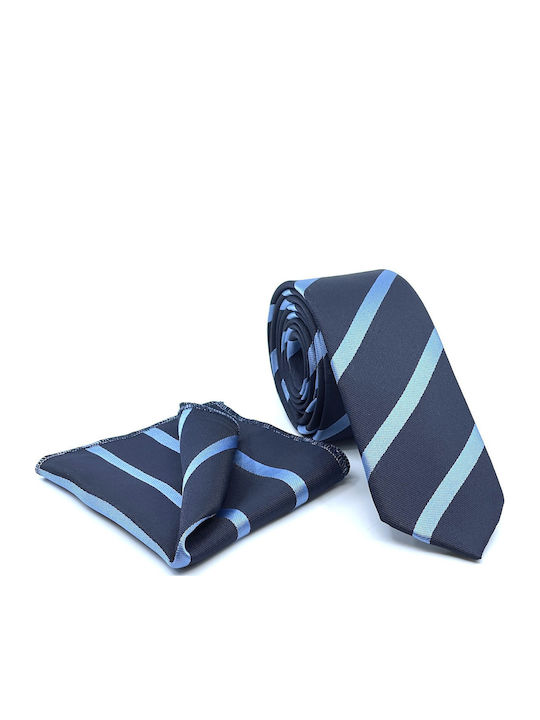 Legend Accessories Men's Tie Set Printed Blue