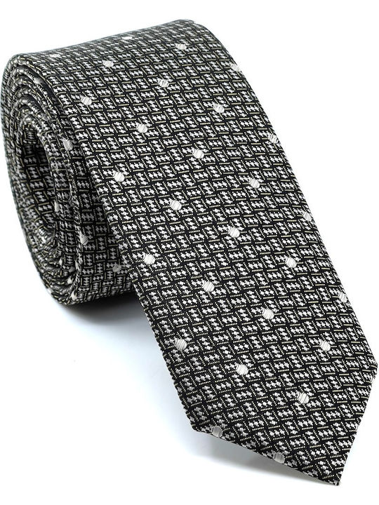 Legend Accessories Men's Tie Set Printed Gray