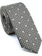 Legend Accessories Men's Tie Set Printed in Gray Color