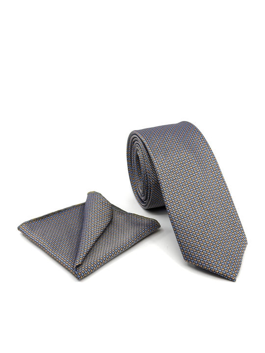 Legend Accessories Men's Tie Set Printed Beige