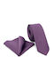 Legend Accessories Set de Cravată pentru Bărbați Monocromie în Culorea Violet