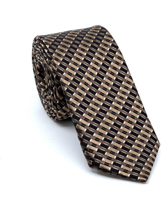 Legend Accessories Men's Tie Set Printed Beige