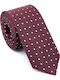 Legend Accessories Synthetic Men's Tie Set Printed Burgundy