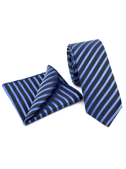 Legend Accessories Men's Tie Set Printed Blue