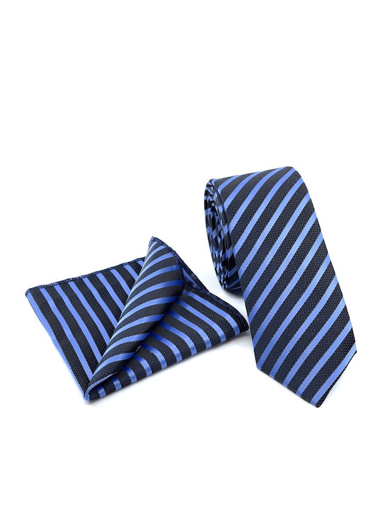Legend Accessories Men's Tie Set Printed Blue