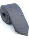 Legend Accessories Men's Tie Set Synthetic Printed in Gray Color