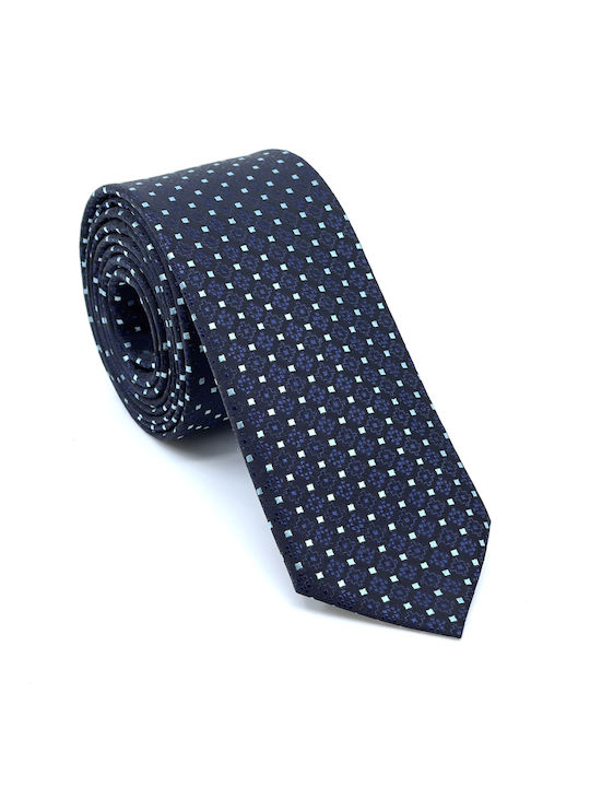 Legend Accessories Men's Tie Set Printed Navy Blue