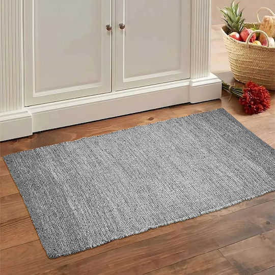 Lino Home Patty Rectangular Kitchen Mat with Anti-slip Underlay Gray 60x90εκ.