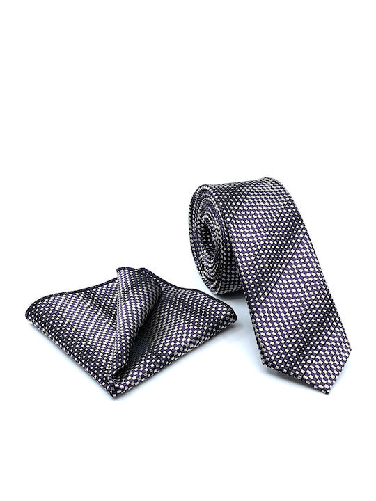 Legend Accessories Men's Tie Set Printed Blue