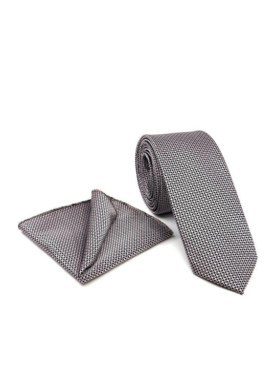 Legend Accessories Men's Tie Set Printed Pink