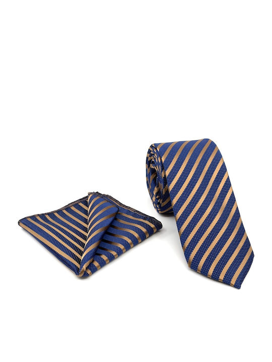 Legend Accessories Men's Tie Set Printed Blue