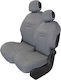 Recaro Μπροστινά Καλύμματα Αυτοκινήτου 2τμχ Βαμβακερά Γκρι