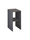 Tagore Wooden Bedside Table 30x30x60cm