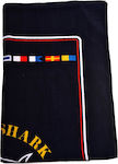 Paul & Shark Beach Towel Black 150x100cm