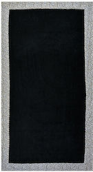 Aquablue Beach Towel Black 160x86cm.