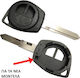 Suzuki Car Key Shell with Blade with 2 Buttons for Suzuki
