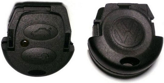 Carcasă cheie auto cu 2 butoane pentru VW