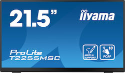 Iiyama T2255MSC-B1 IPS Touch Monitor 21.5" FHD 1920x1080 mit Reaktionszeit 5ms GTG