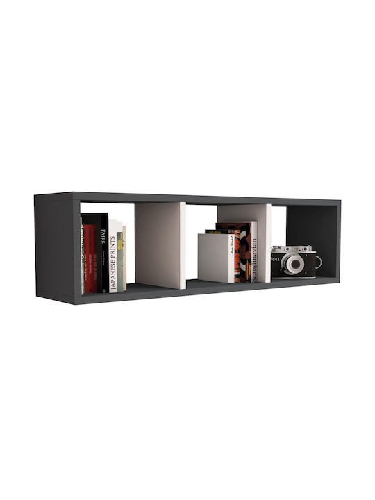 Shelf Wall Gray 90x22x25cm