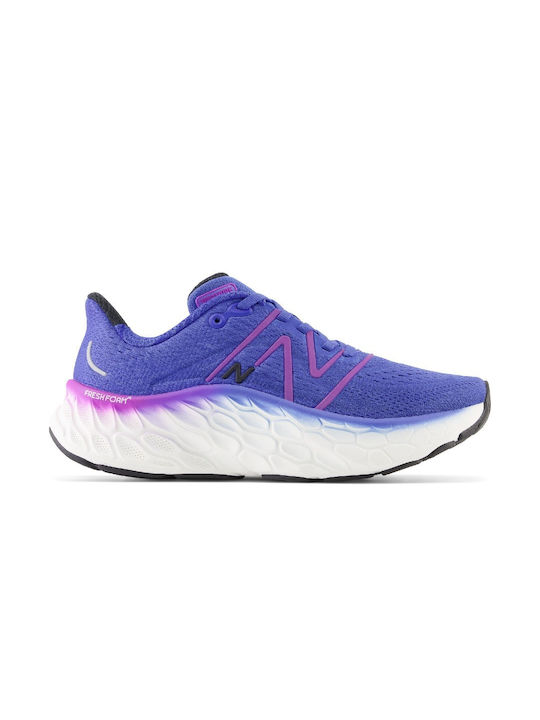 New Balance Fresh Foamx More V4 Γυναικεία Αθλητικά Παπούτσια Running Μπλε
