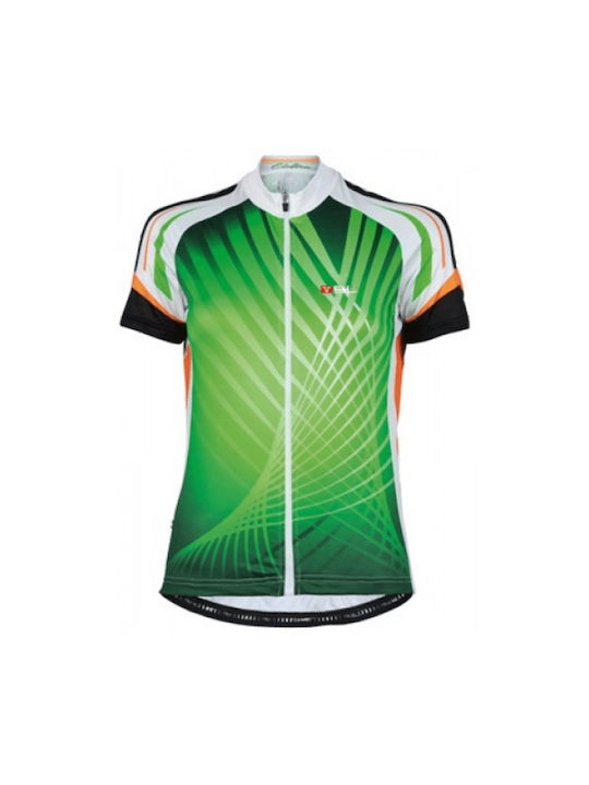 Bicycle Line Kurze Ärmel Radtrikot Grün