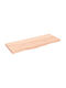 Wall Solid Wood Shelf Natural 100x40x4cm