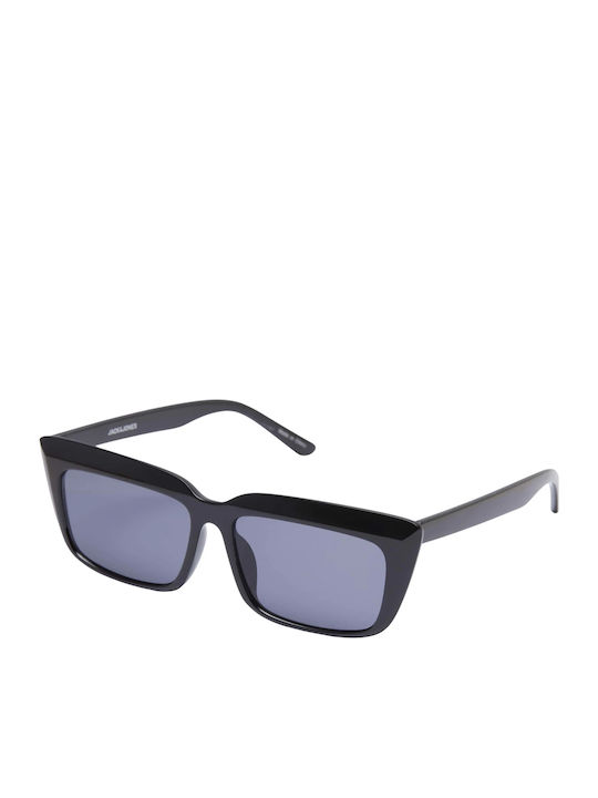 Jack & Jones Jacmartim Men's Sunglasses with Black Plastic Frame and Blue Lens 12234705