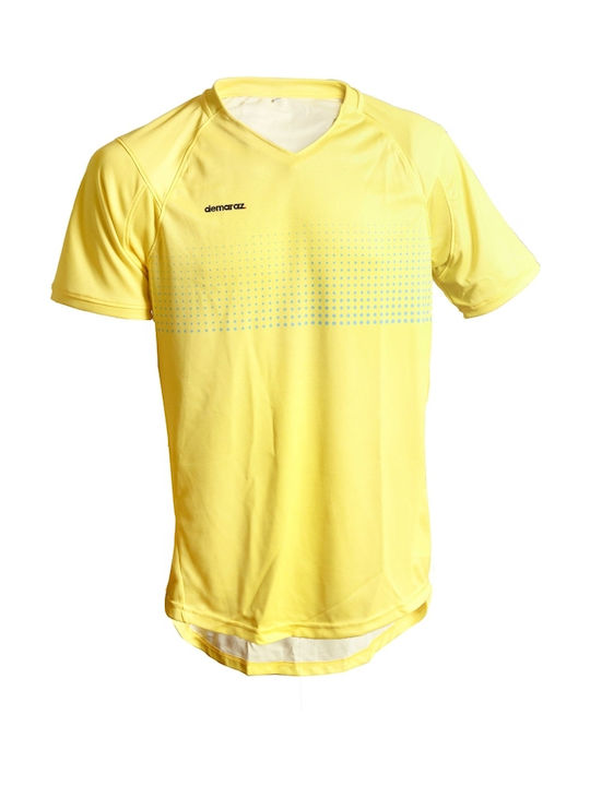 Demaraz Short Sleeves Cycling Jersey Yellow