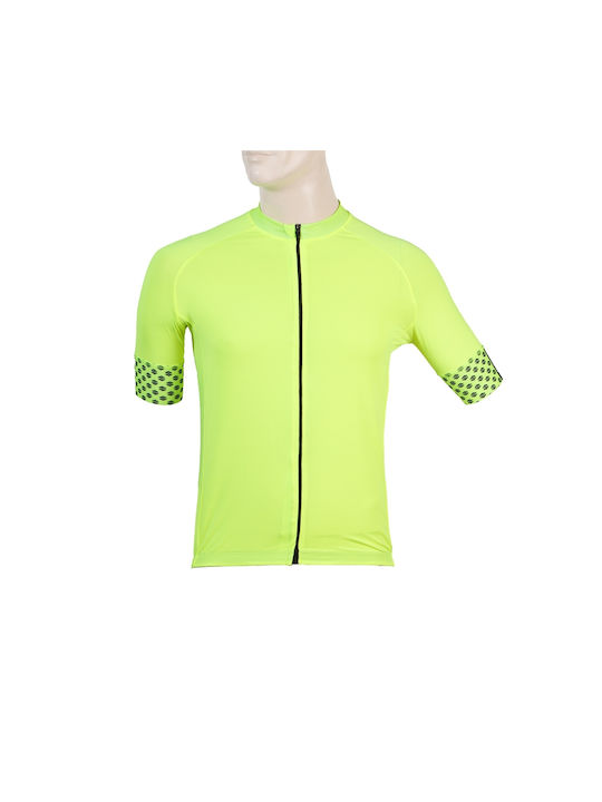 Demaraz Short Sleeves Cycling Jersey Yellow