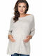 PeeKaBoo Maternity Sweater Beige