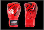 Sport Masters Boxing Competition Gloves Red