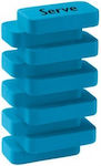 Serve Eraser for Pencil and Pen 1pcs Blue