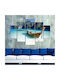De cinci ori Tablou Lemn 92x56cm