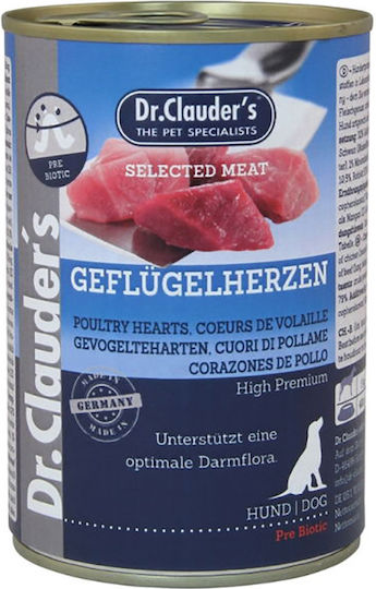 Dr.Clauder's Hearts Влажна Храна за Кучета в Може да с Птици 400гр