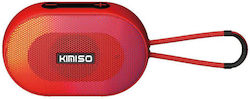 Kimiso KMS-181 Ηχείο Bluetooth 5W με Διάρκεια Μπαταρίας έως 5 ώρες Κόκκινο