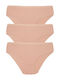 Γυναικεία Slip 3Pack Μπεζ