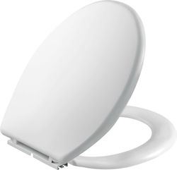 CR Smart Plastic Toilet Seat White 42-47cm