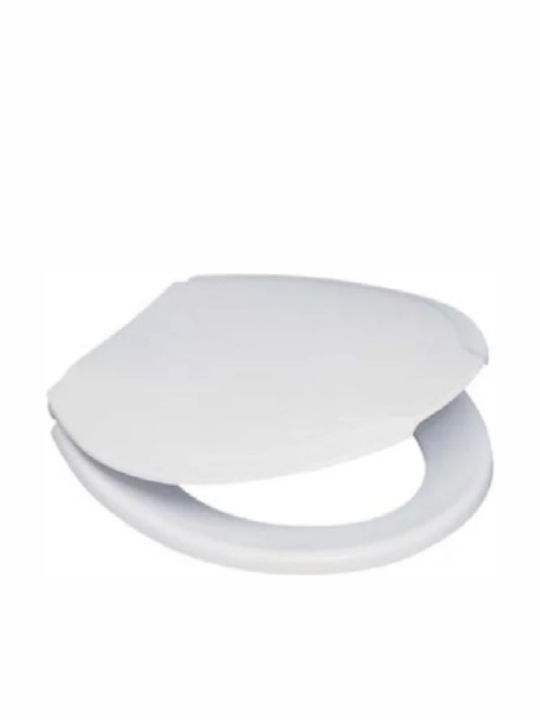 Lamaplast Капак за тоалетна Пластмаса 43x36.6см Бял