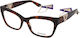 Guess Rame Ochelari Pentru Femei Acetat Maro GU2960 052