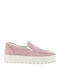 Кожа Мъжки Slip-On Розов