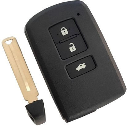 Car Key Shell with Blade with 3 Buttons for Toyota