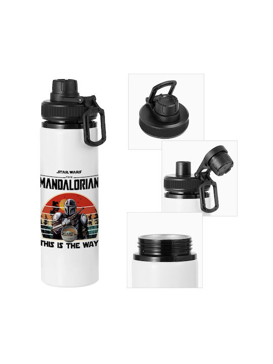 Koupakoupa Mandalorian Water Bottle Aluminum 850ml