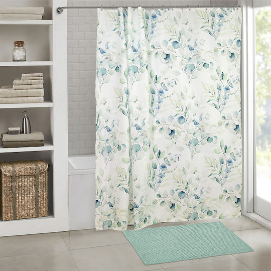 Lino Home Lunari Душ завеса 180x200см Зелена