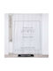 Atmosphera Fabric Shower Curtain 180x200cm White