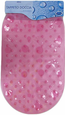 Bathtub Mat with Suction Cups Red 39x69cm