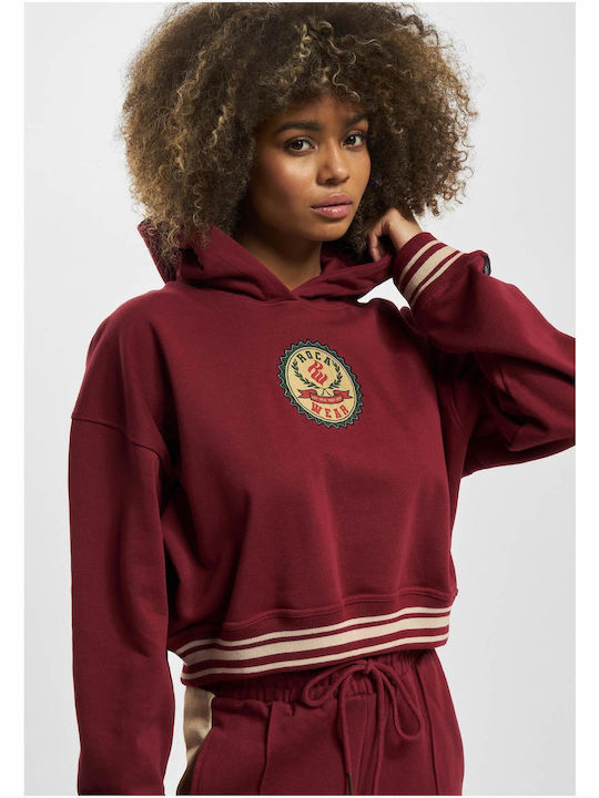 Rocawear Women's Sweatshirt Burgundy