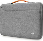 tomtoc Tasche Schulter / Handheld für Laptop 16" in Gray Farbe A22F2G2