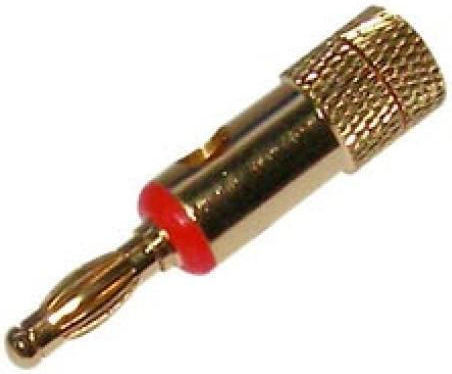 Lz Βύσμα Banana male 10τμχ Κόκκινο (01.093.0019)