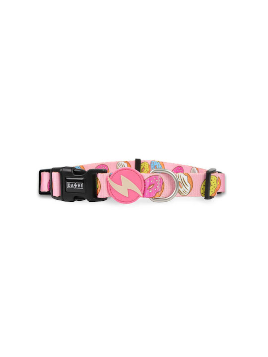 Dashi Donut Κολάρο σε Ροζ χρώμα Medium 20mm x 38 - 55cm