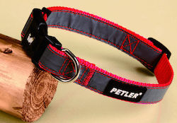 Petler Dog Collar in Gray Color Medium 16mm x 26 - 41cm